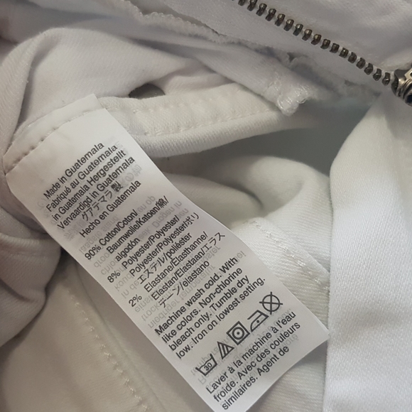 MADEWELL 10" High-Rise Skinny Jean White 29 - Picture 16 of 16